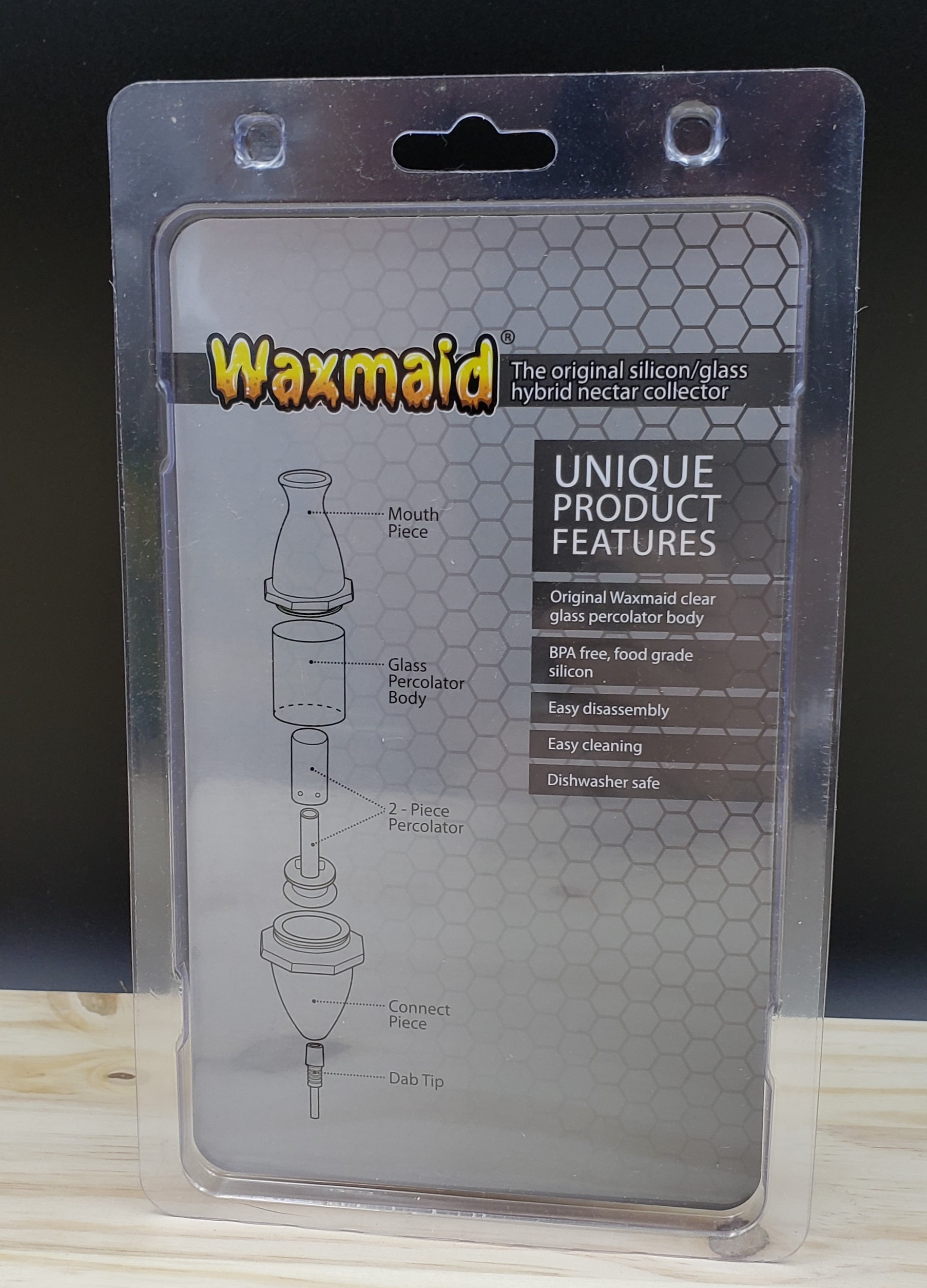 Waxmaid  Capsule Silicone Glass Nectar Collector